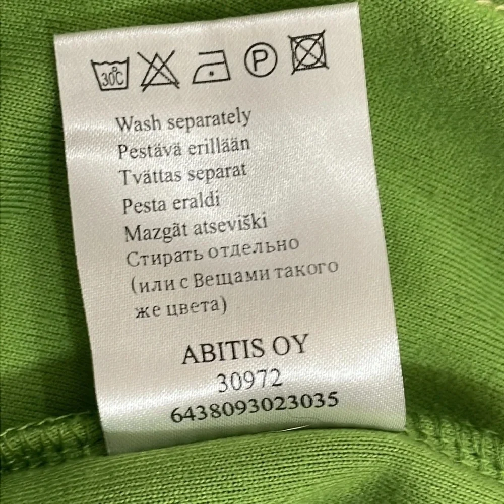 Creblet Full Zip Fleece Jacket Green Black Size 42